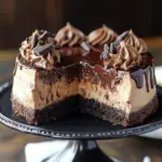 German Chocolate Cheesecake