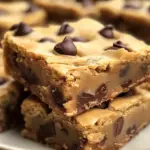 Peanut Butter Chocolate Chip Cookie Bars