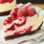 White Chocolate Raspberry Cheesecake