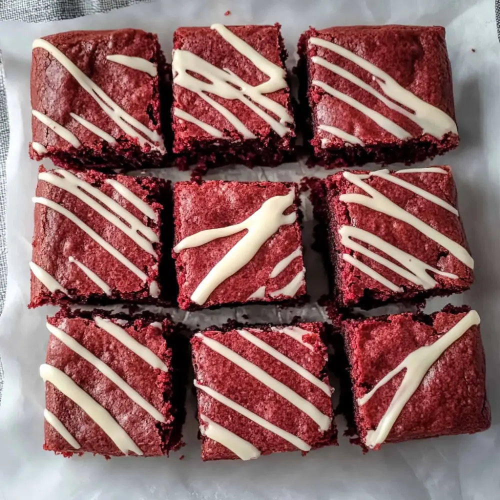 Red Velvet Brownies