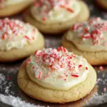 Peppermint Cheesecake Cookies