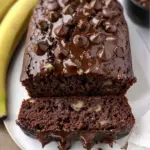 Healthy Chocolate Banana Bread