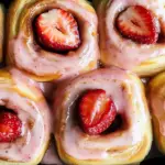 Strawberry Swirl Cinnamon Rolls