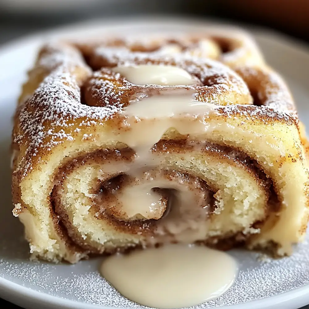 Cinnamon Roll Cake