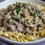 Ground Beef Stroganoff