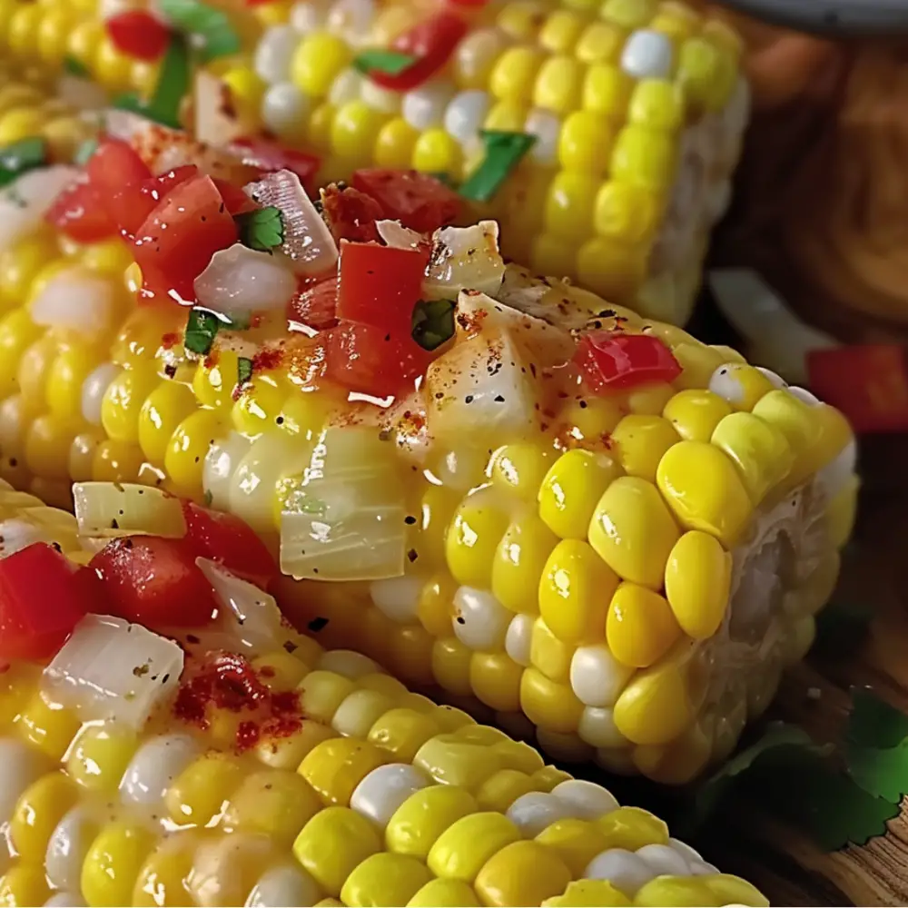 Flavorful Boiled Corn on the Cob