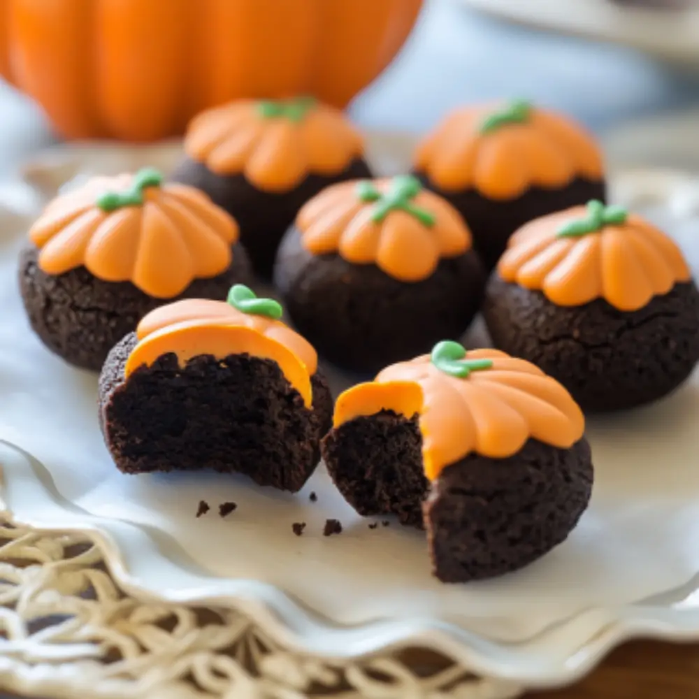 No-Bake Pumpkin Oreo Balls