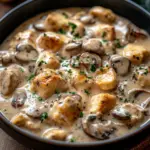 Chicken Mushroom Stroganoff