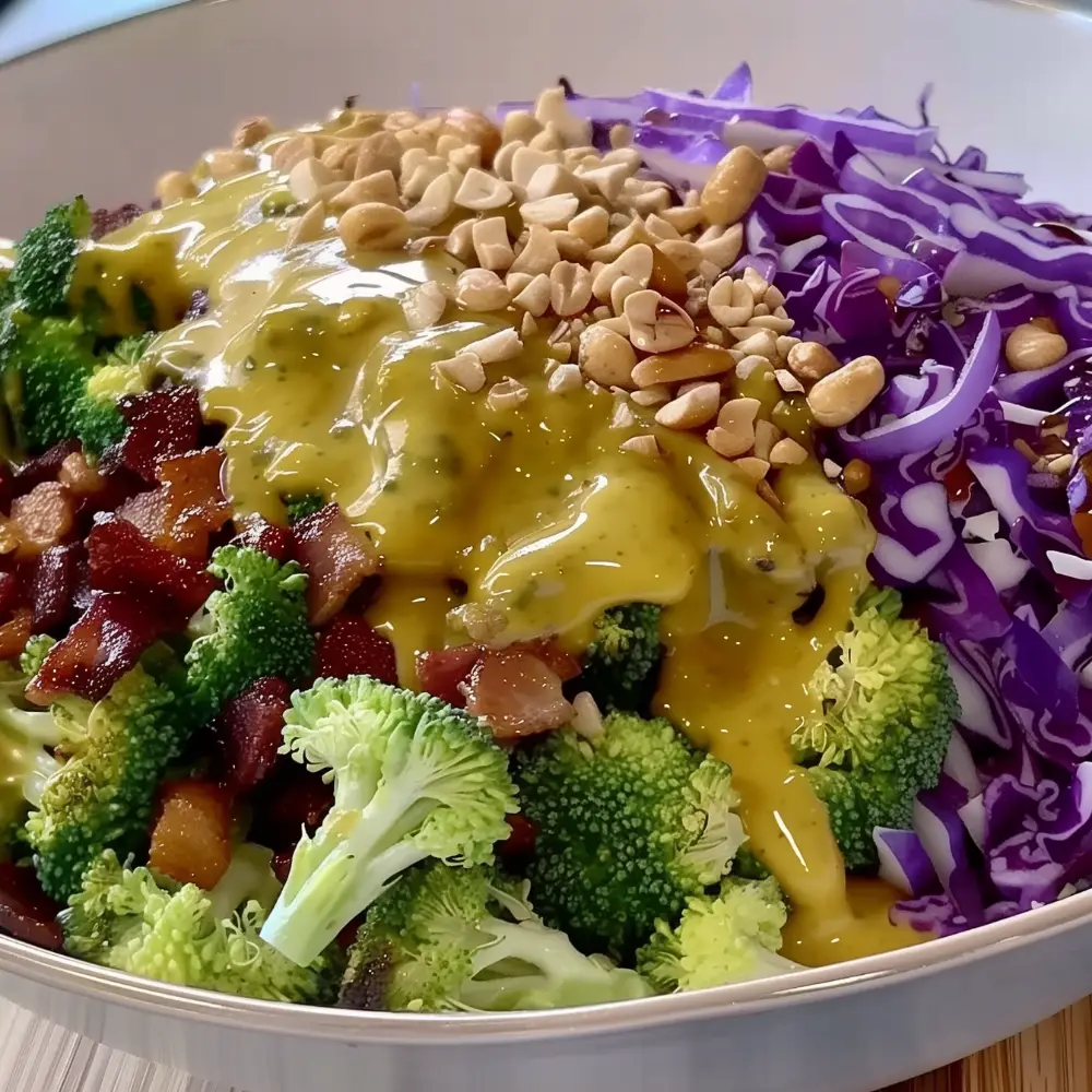 Broccoli Salad with Honey Dijon Dressing