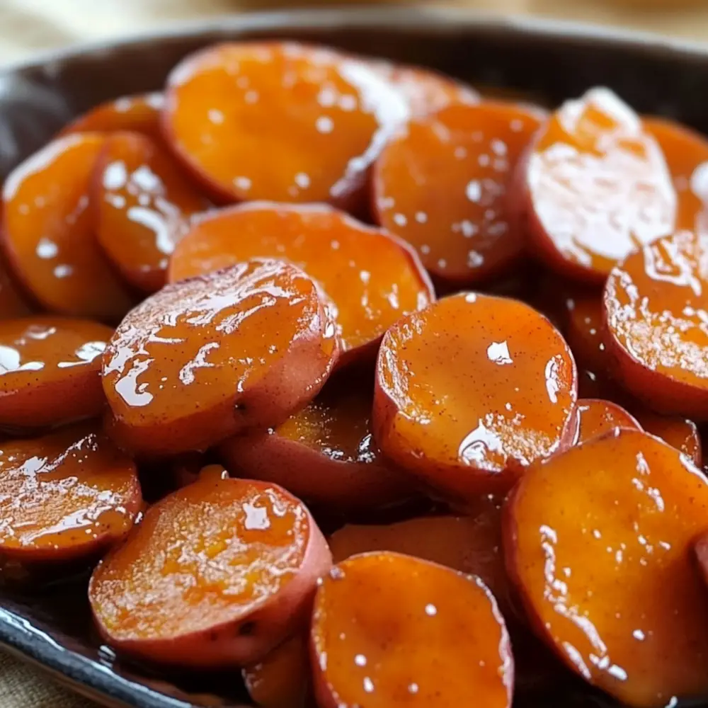 Sweet & Spiced Candied Sweet Potatoes