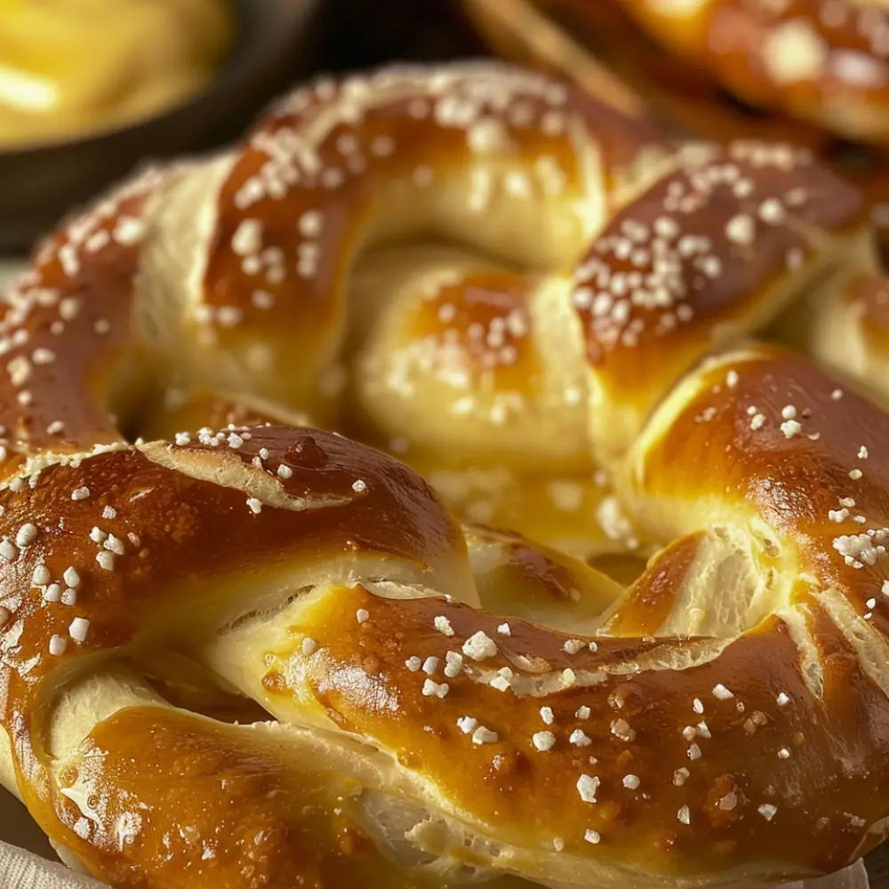 Chewy Homemade Pretzels