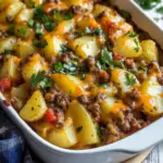 Easy Hamburger Potato Casserole