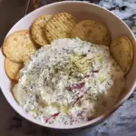 Tangy Pickle Dip with Dried Beef