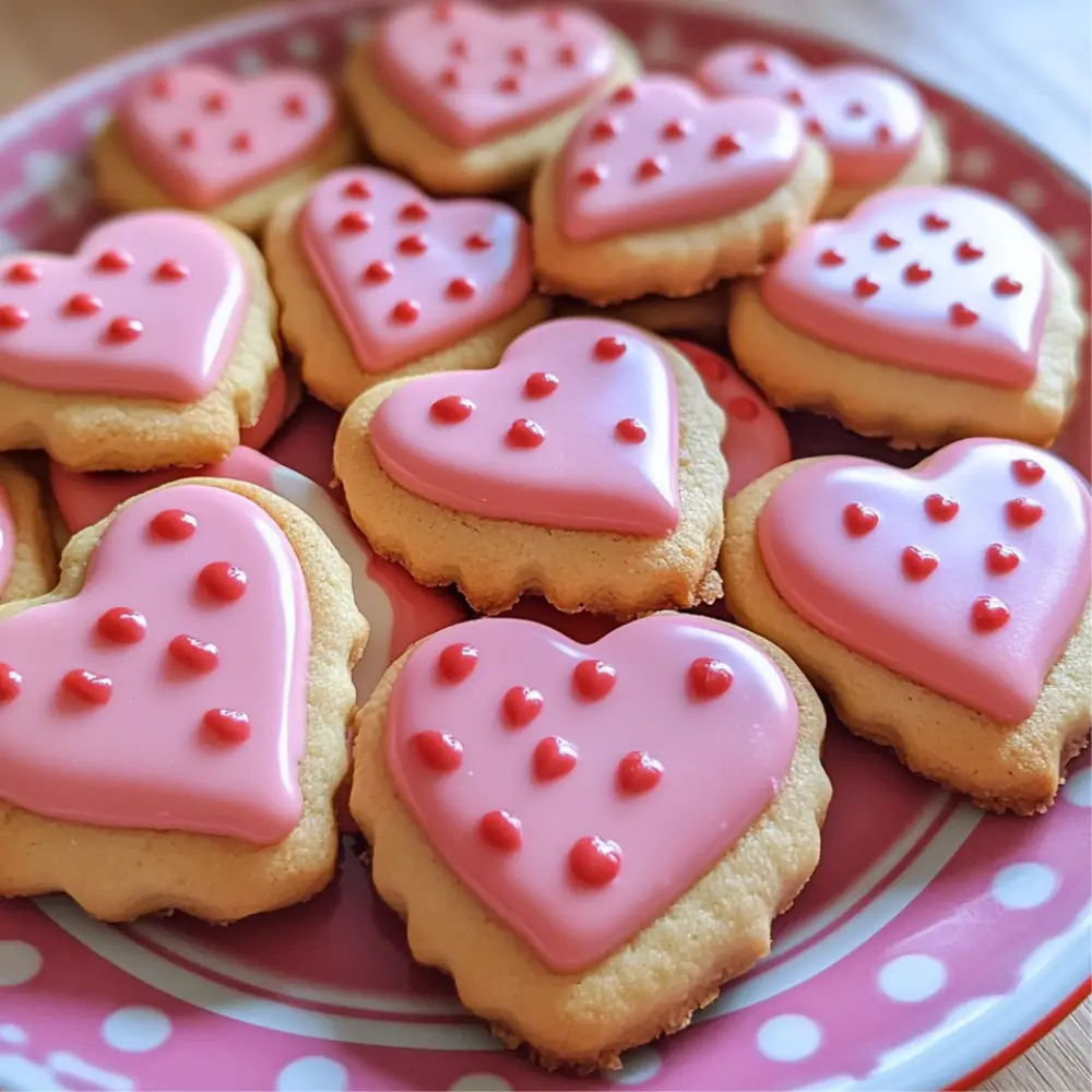 Strawberry Shortbread Cookies