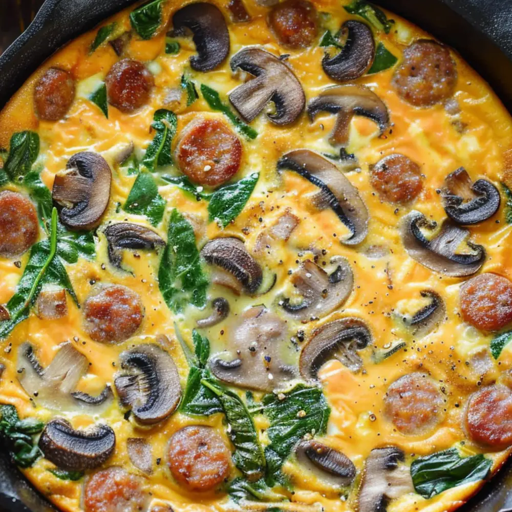 Healthy Breakfast Sausage Frittata