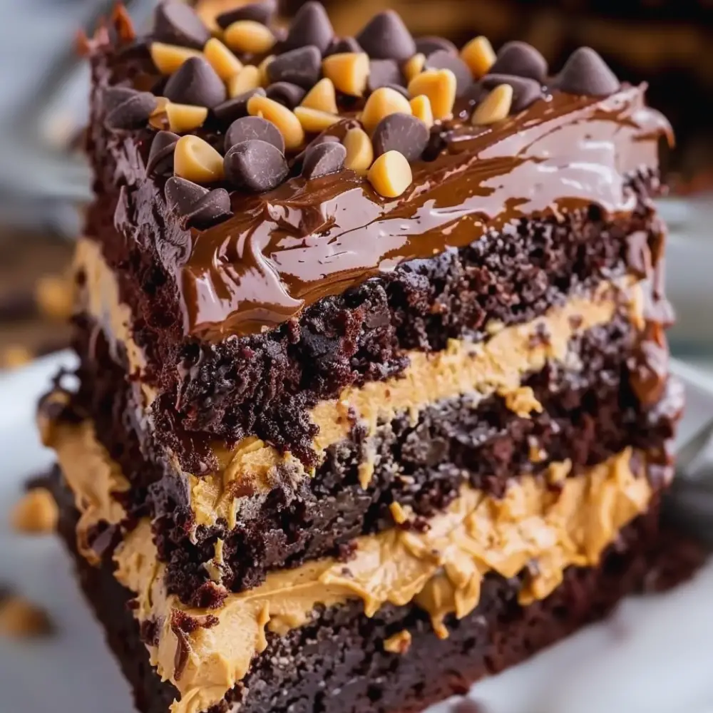 Chocolate Peanut Butter Cake