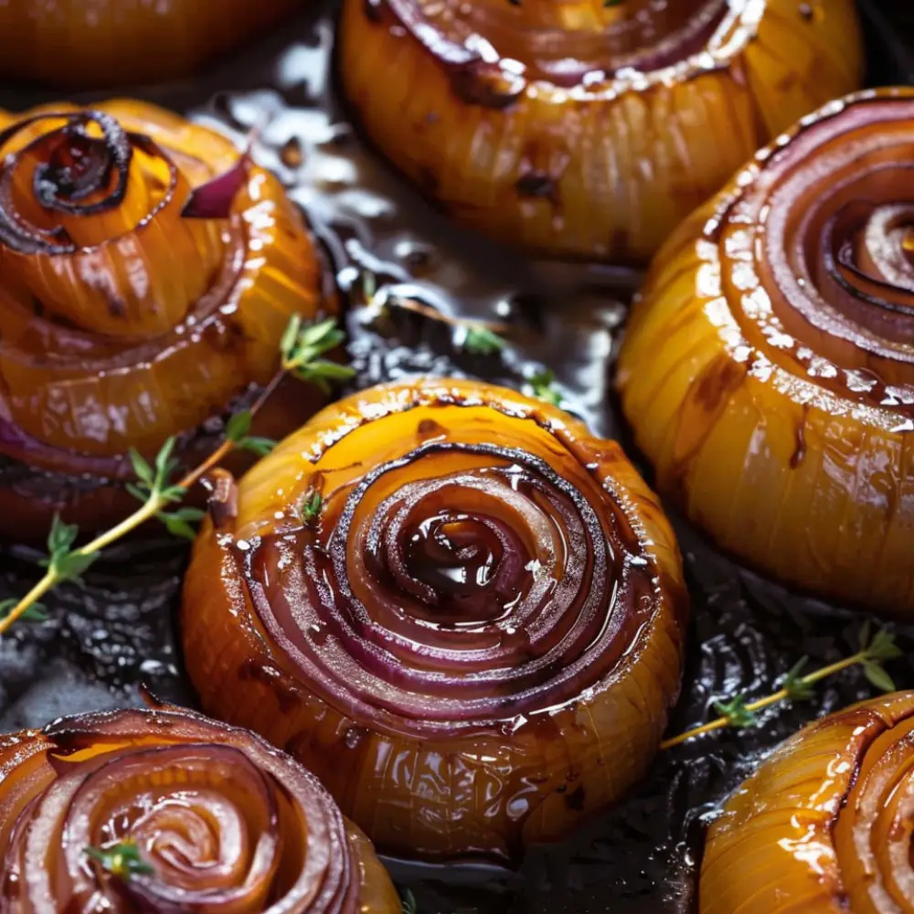 Viral Roasted Onions Recipe