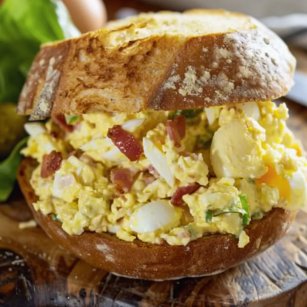 Creamy Egg Salad Sandwich Recipe