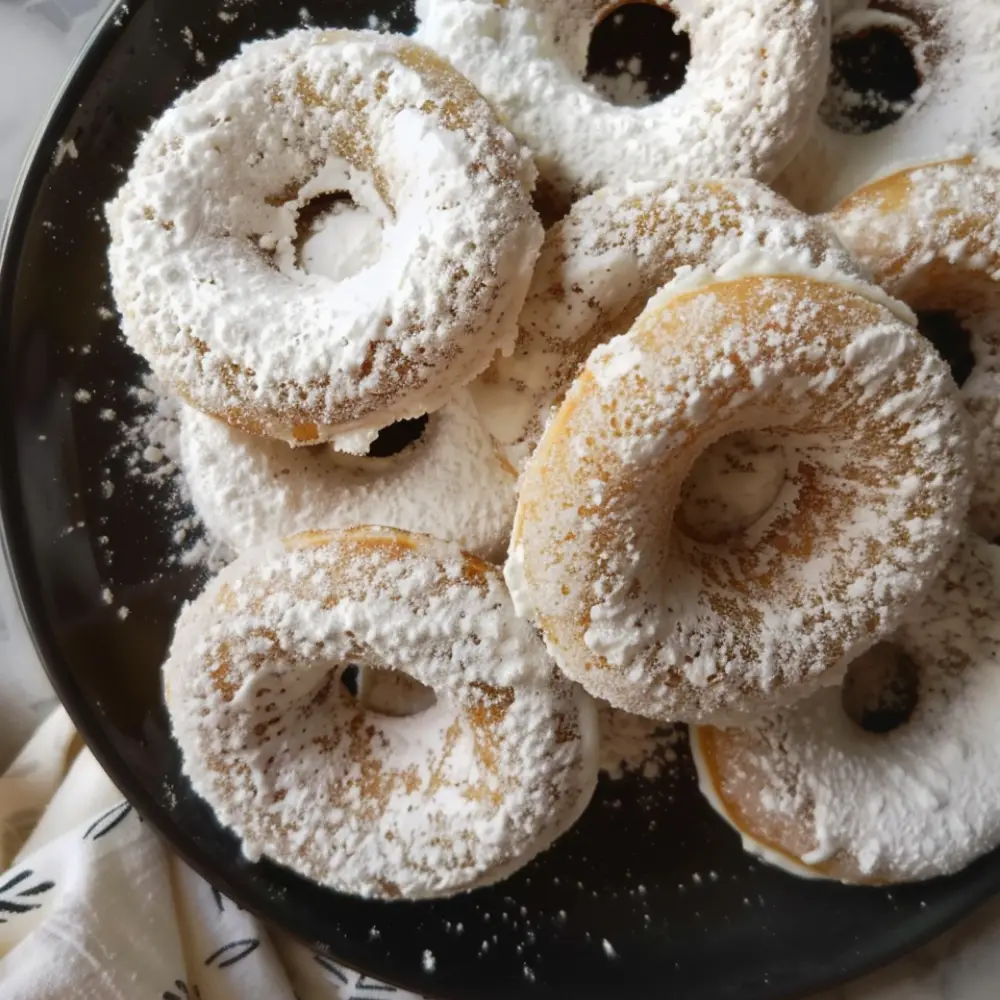 Baked Sourdough Donuts Recipe