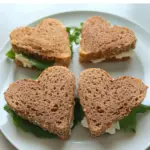 Roasted Red Pepper Tea Sandwiches