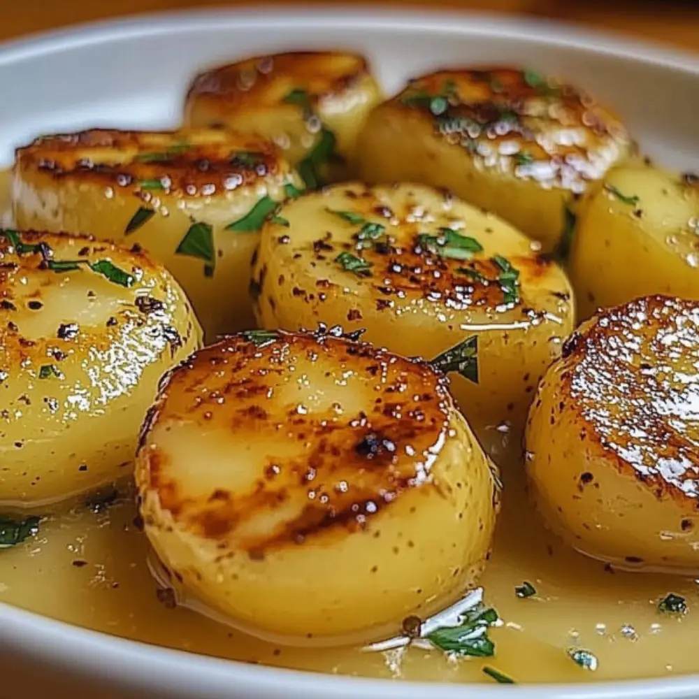 Creamy Garlic Sauce Potatoes