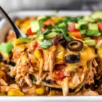 Chicken Burrito Casserole