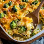 Cheesy Chicken Broccoli Rice Casserole