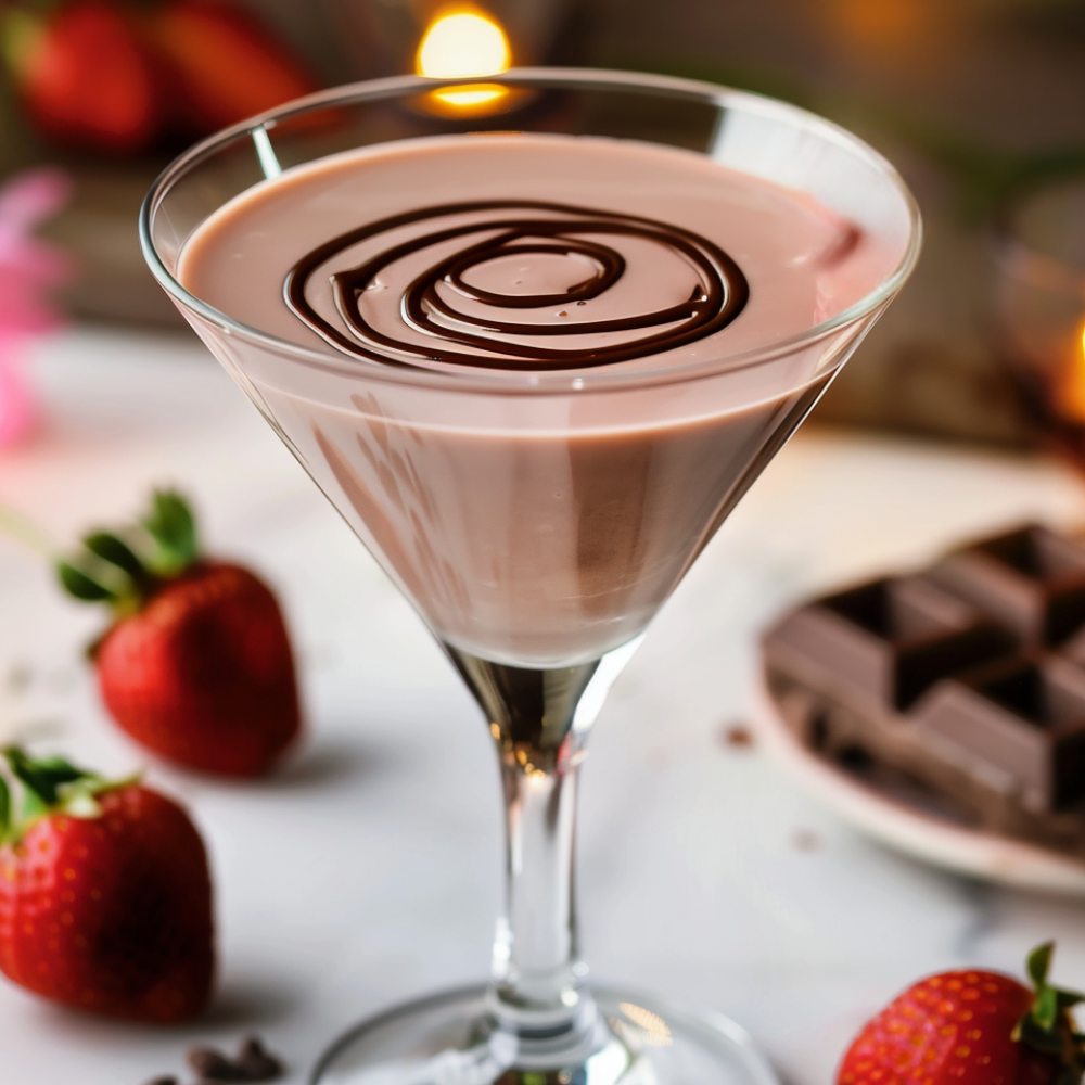 Strawberry Chocolate Martini