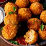 Cheesy Arancini Rice Balls