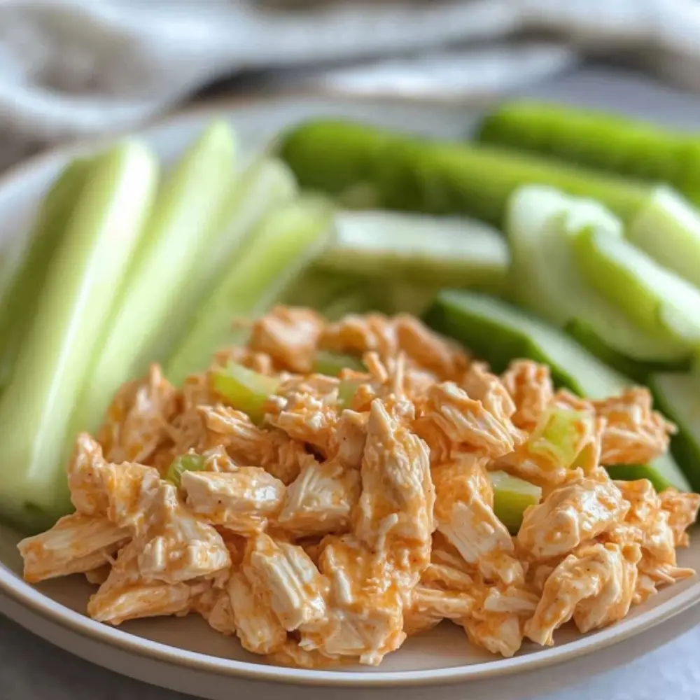 Easy Buffalo Chicken Salad (High-Protein)