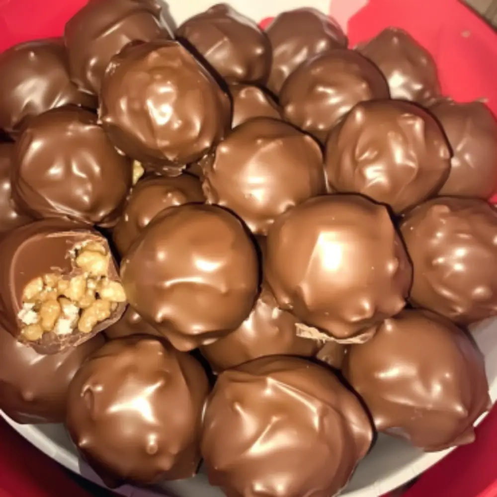 Chocolate Peanut Butter Rice Krispie Balls