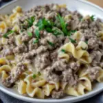 Ground Beef Stroganoff in 30 Minutes