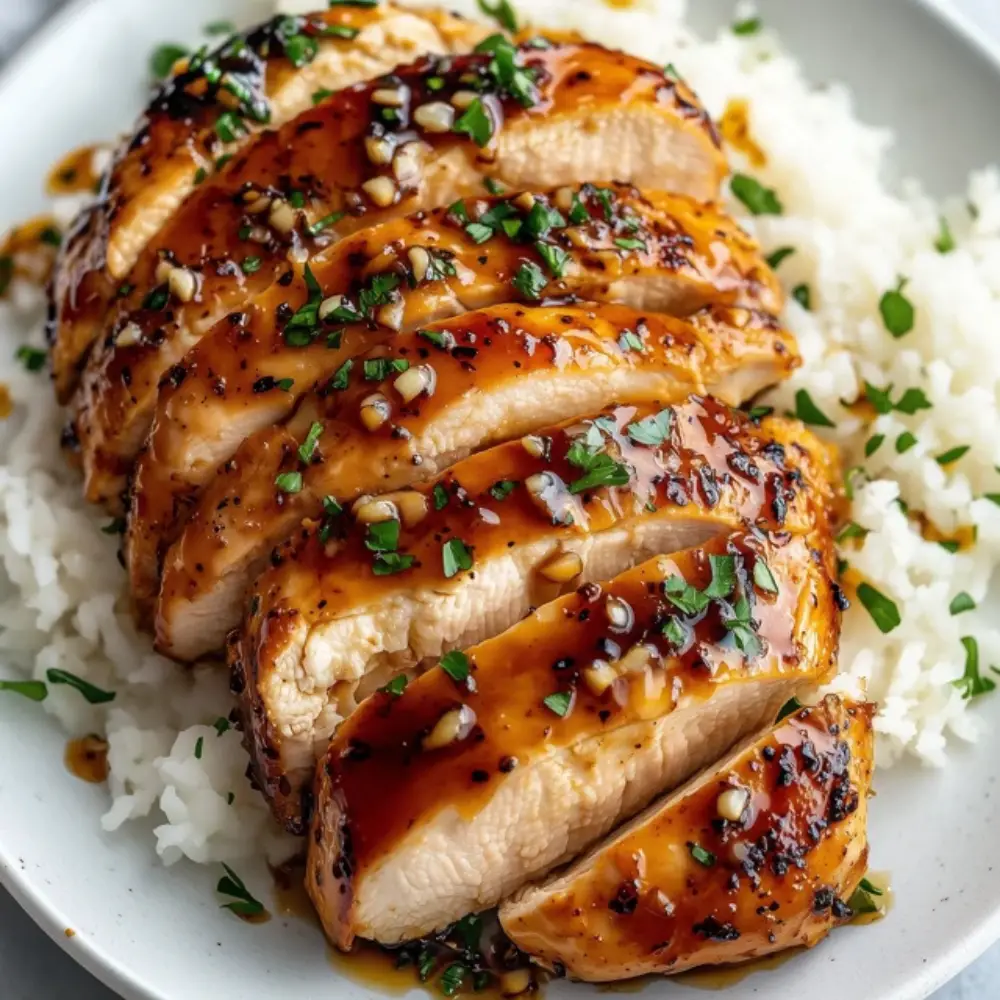 Honey Garlic Chicken Breasts