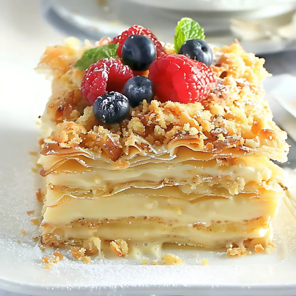 Easy Napoleon Cake