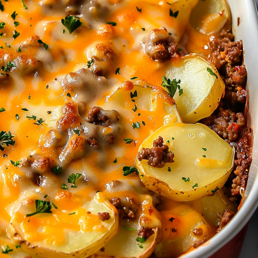 Hobo Casserole with Ground Beef