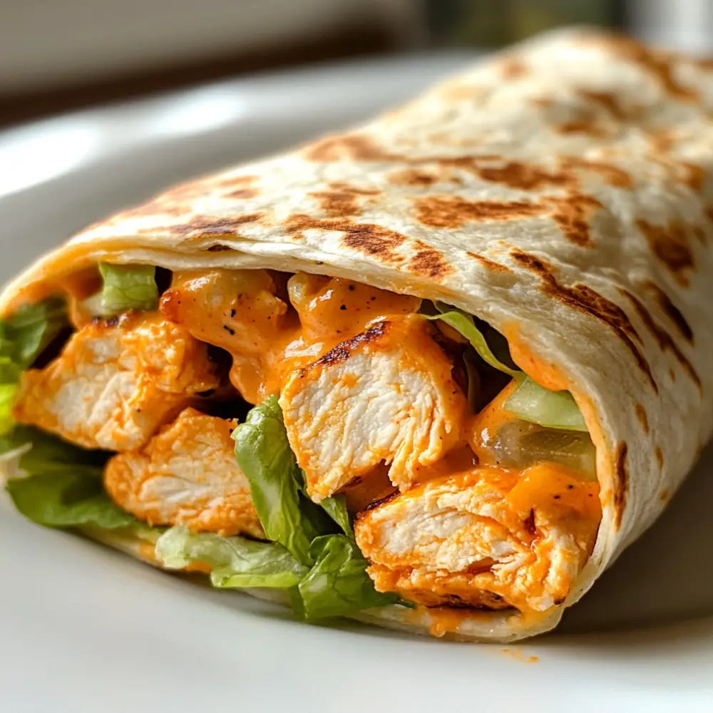 Buffalo Chicken Wraps Recipe