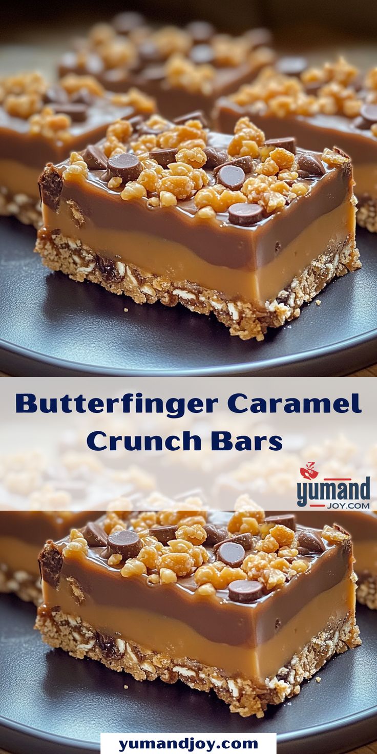 Butterfinger Caramel Crunch Bars Recipe