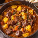 Classic Beef Stew with Carrots and Potatoes