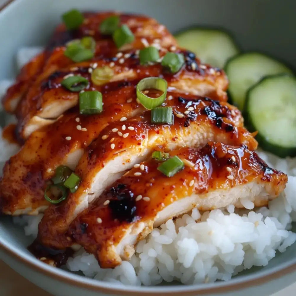 Korean-Style Sweet and Spicy Chicken