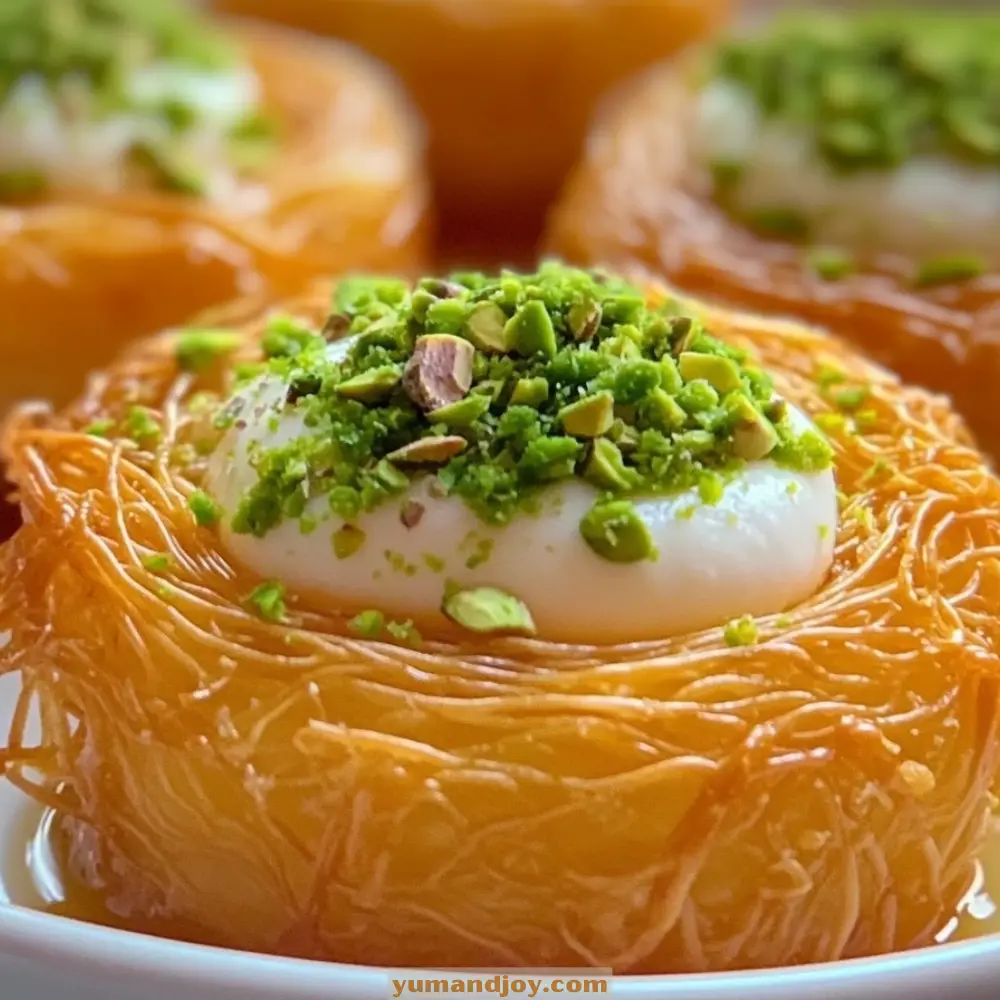 Mini Kunafa with Cream