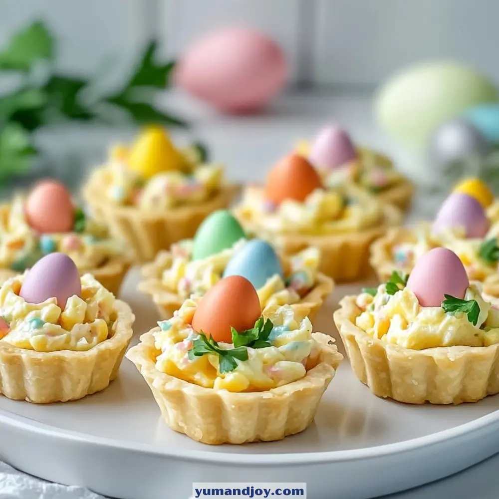 Festive Easter Egg Tartlets