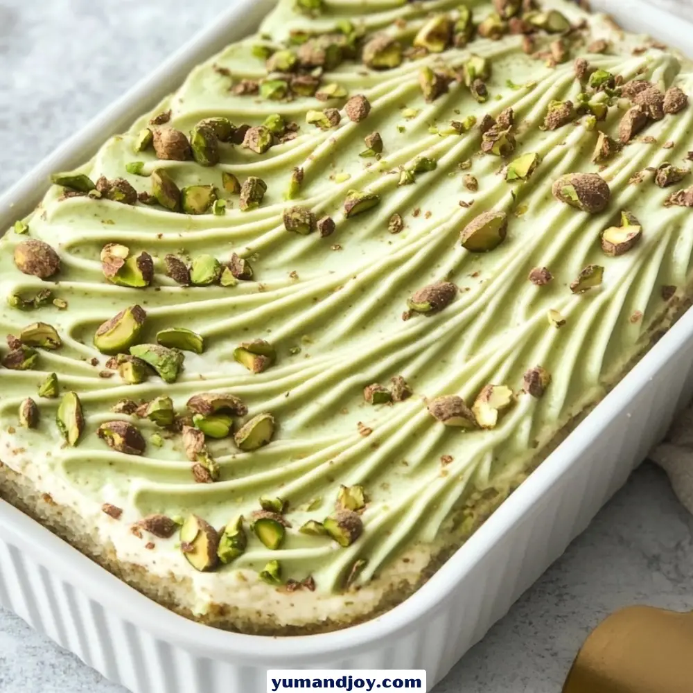 Creamy Pistachio Tiramisu