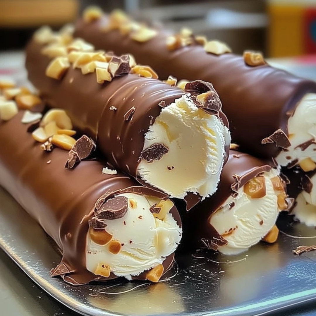 Chocolate-Covered Ice Cream Bars