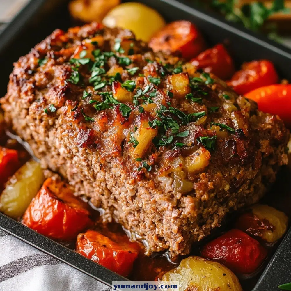 Old-Fashioned Meatloaf with Oatmeal