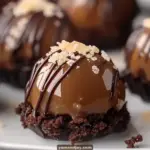 Salted Caramel Drops with Chocolate Crust