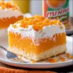 Oranges Crush Poke Cake