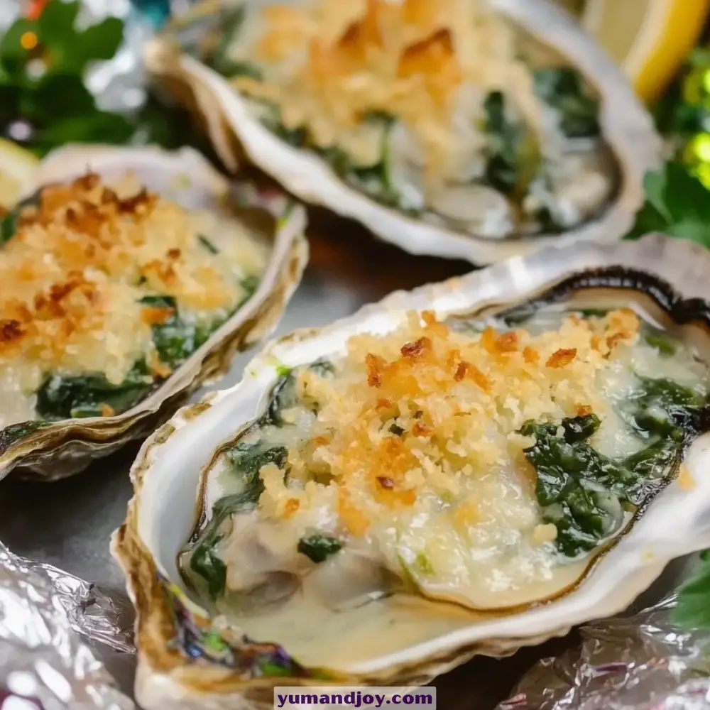 Classic Oysters Rockefeller