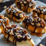 Peanut Butter Chocolate Frozen Banana Bites