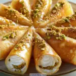 Middle Eastern Stuffed Pancakes -Qatayef Asafiri