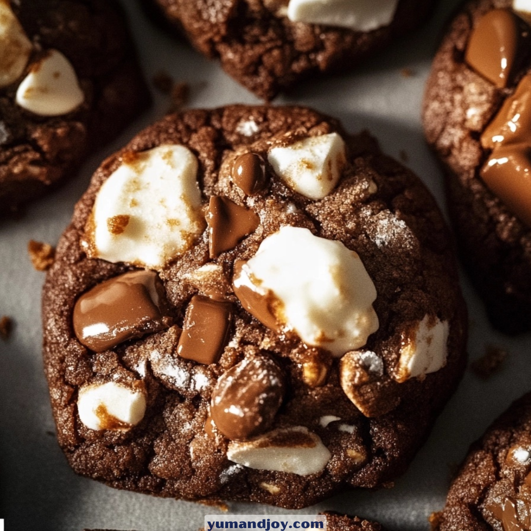 Levain-Style Rocky Road Cookies